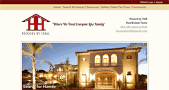 Desktop Screenshot of housesbyhall.com