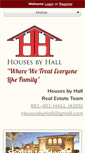 Mobile Screenshot of housesbyhall.com